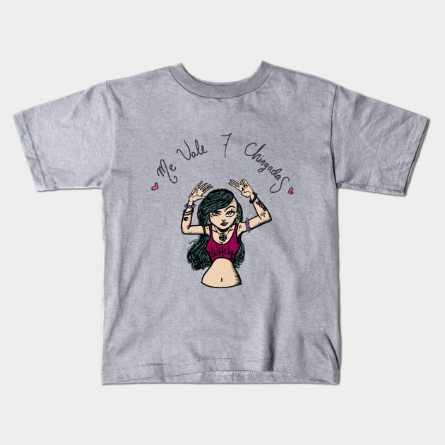 IDGAF Kids T-Shirt by NoisomeArt